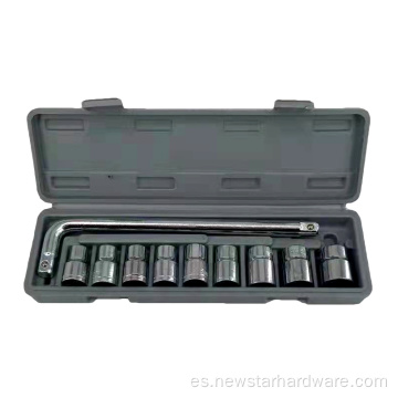 10pcs 1/2 &quot;Dr. Socket Llave Set